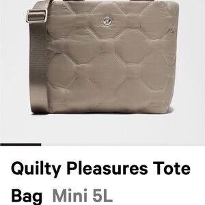 lululemon athletica Quilty Pleasures Tote Bag - Tan